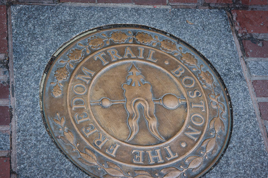 The Freedom Trail- one of 5 things to do on a weekend trip to Boston www.casualtravelist.com