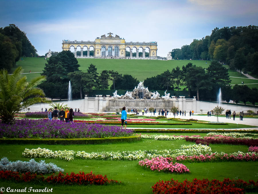 A stroll through the Gardens of Vienna's Schonbrunn Palace www.casualtravelist.com