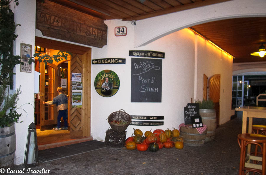 The charming family owned wine taverns in the outskirts of Vienna www.casualtravelist.com
