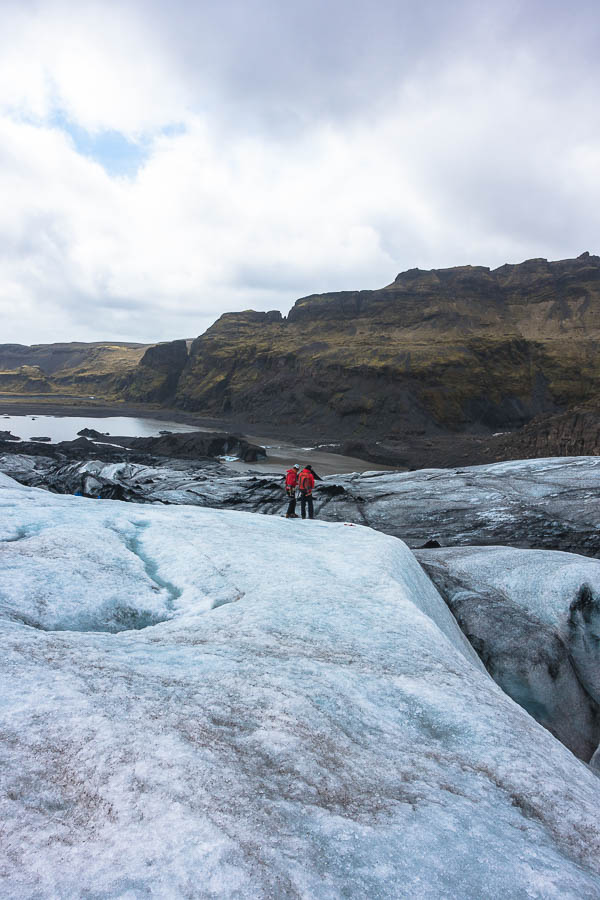 Hiking glaciers in Iceland, one of my favorite photos of 2015. www.casualtravelist.com