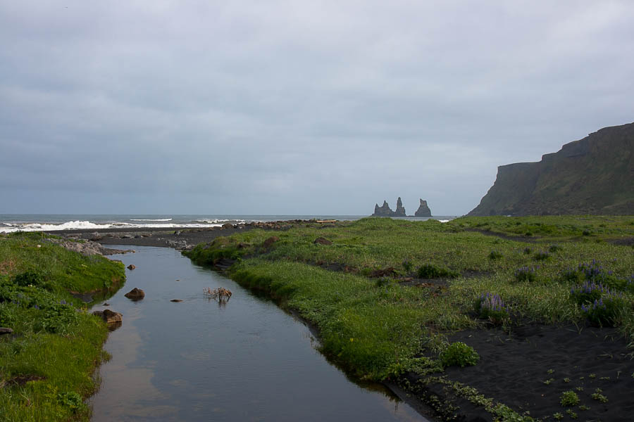 The otherworldly black sand beaches of Vik, Iceland; one of my favorite photos of 2015. www.casualtravelist.com