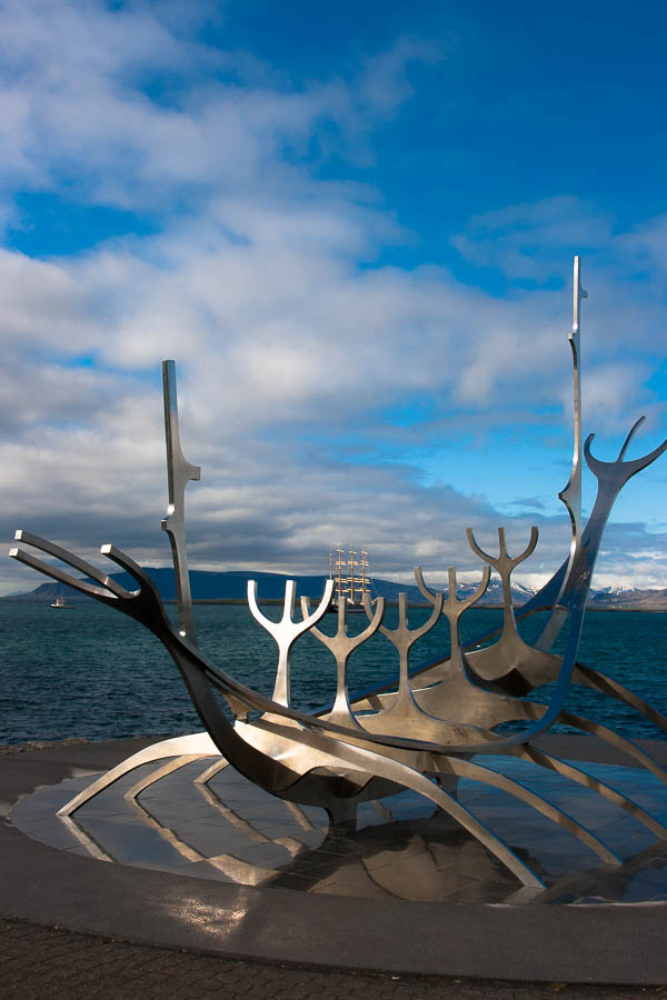 The Sun Voyager Monument in Reykjavik Iceland; one of my favorite photos of 2015. www.casualtravelist.com