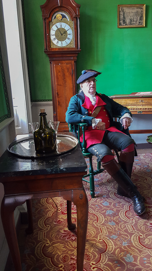 At the Carlyle House, John Carlyle describes how the seeds of the Revolutionary War were started in this very room. Christmas in Alexandria, Virginia:An All-American Town Welcomes the Holidays with European Charm-www.casualtravelist.com
