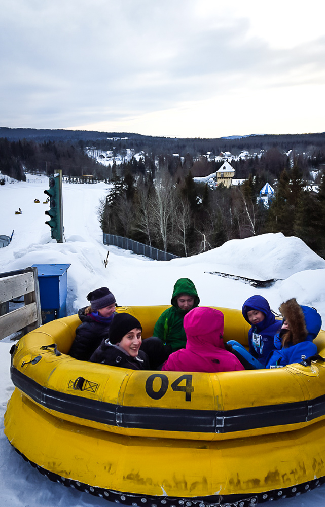 Snow Tubing at Villages Val Cartier in Quebec City-10 Reasons You Should Travel to Quebec City This Winter www.casualtravelist.com