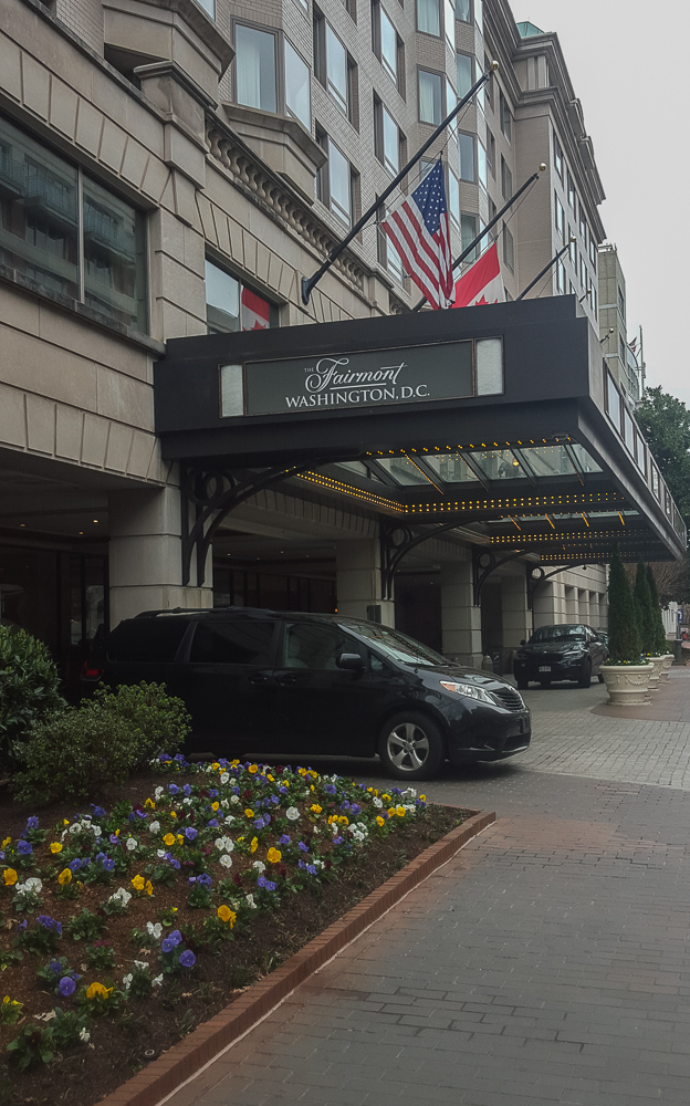 The Fairmont Washington DC offers a peaceful retreat in the nation's capital. www.casualtravelist.com