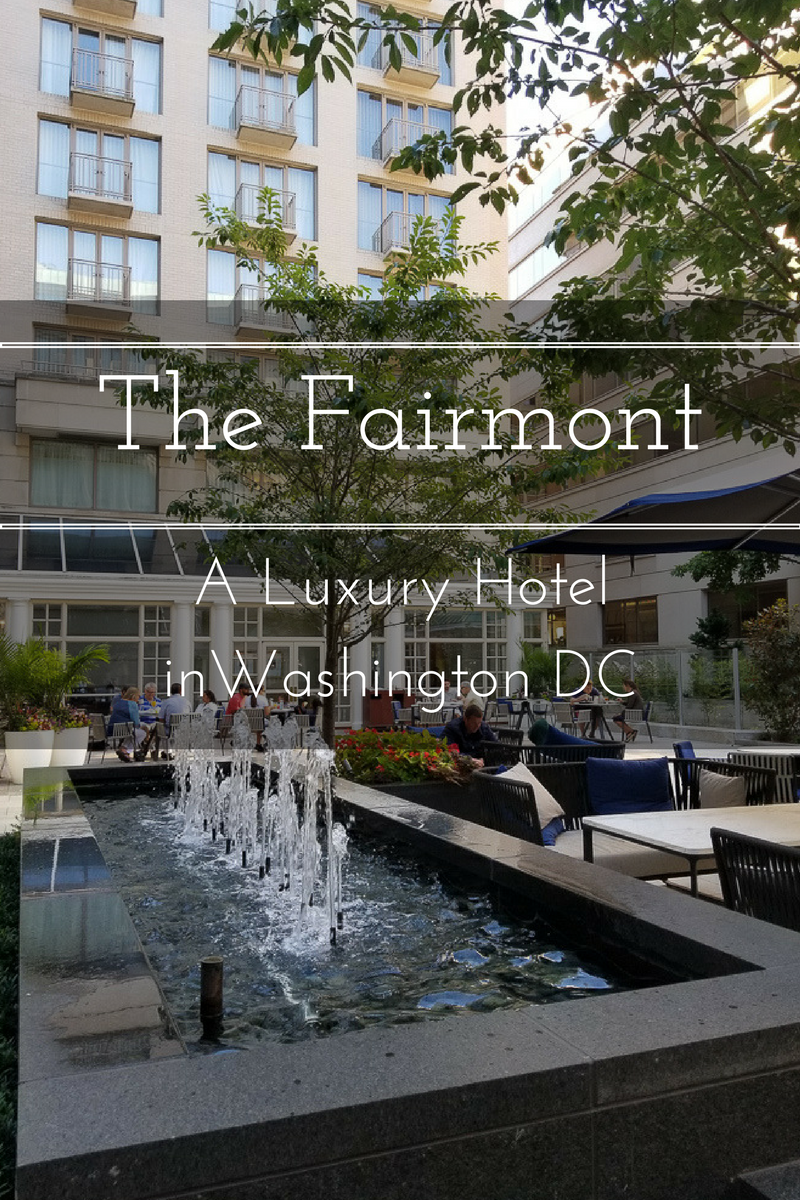 My Gold Level Experience at the Fairmont Washington DC www.casualtravelist.com
