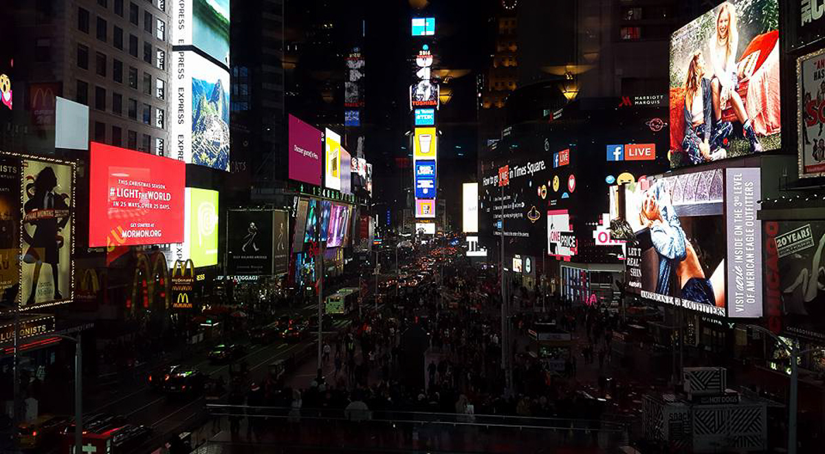 Times Square in New York City-