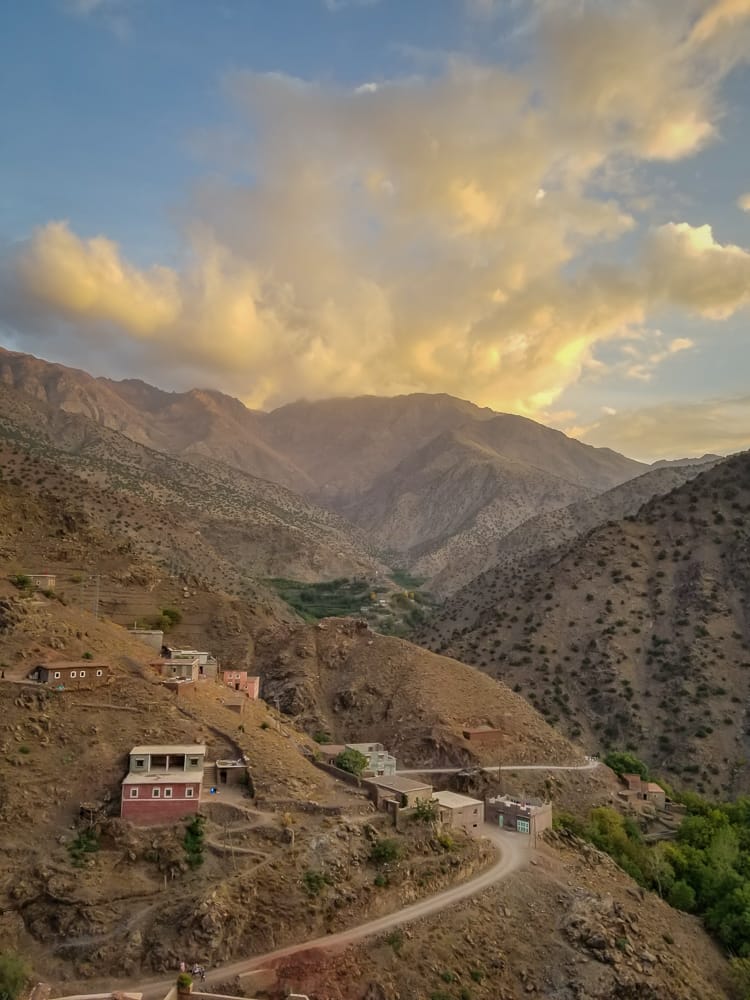 The Azzeden Valley in the Atlas Mountains of Morocco-Discovering the Atlas Mountains in Morocco at Kasbah du Toubkal www.casualtravelist.com