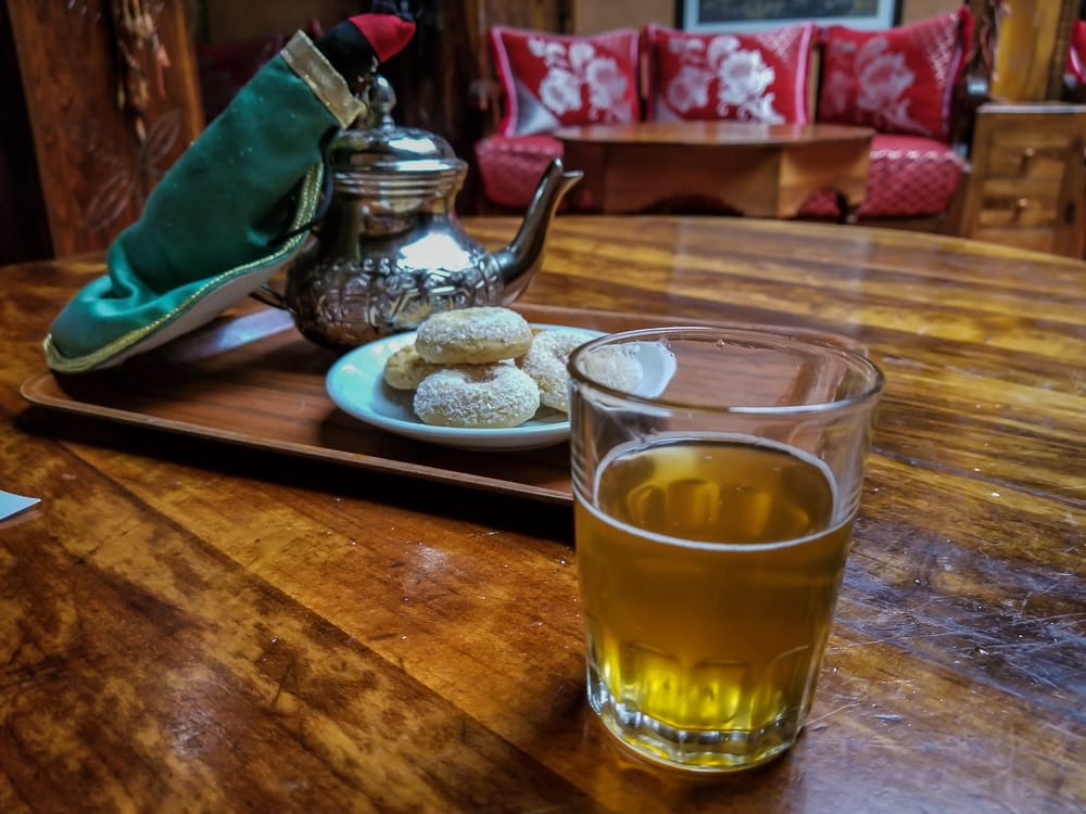 Mint tea in Morocco-25 Tips for your First Trip to Marrakech, Morocco www.casualtravelist.com