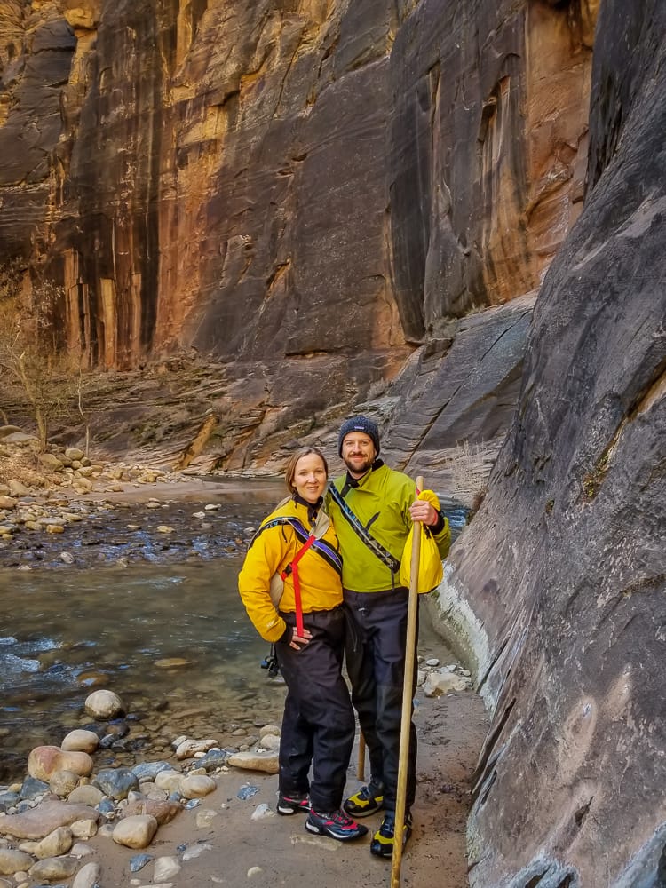 Hiking the Narrows, Zion National Park-Monthly Musings: February 2018 www.casualtravelist.com