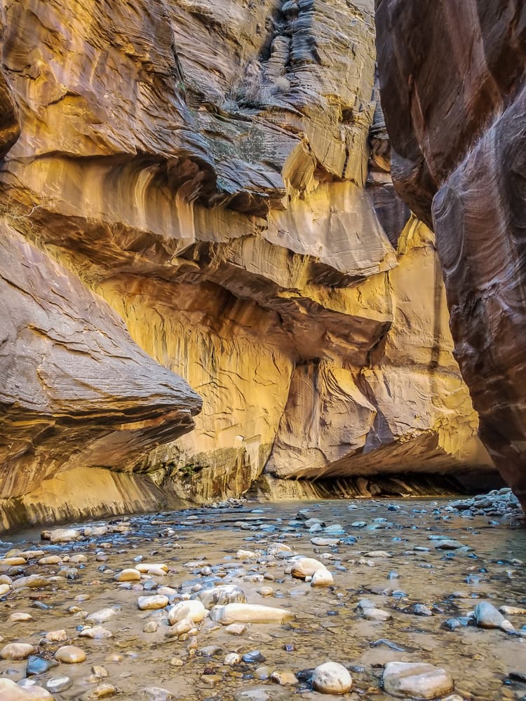Add This to Your Adventure List- Hiking the Narrows in Zion National Park in the Winter www.casualtravelist.com