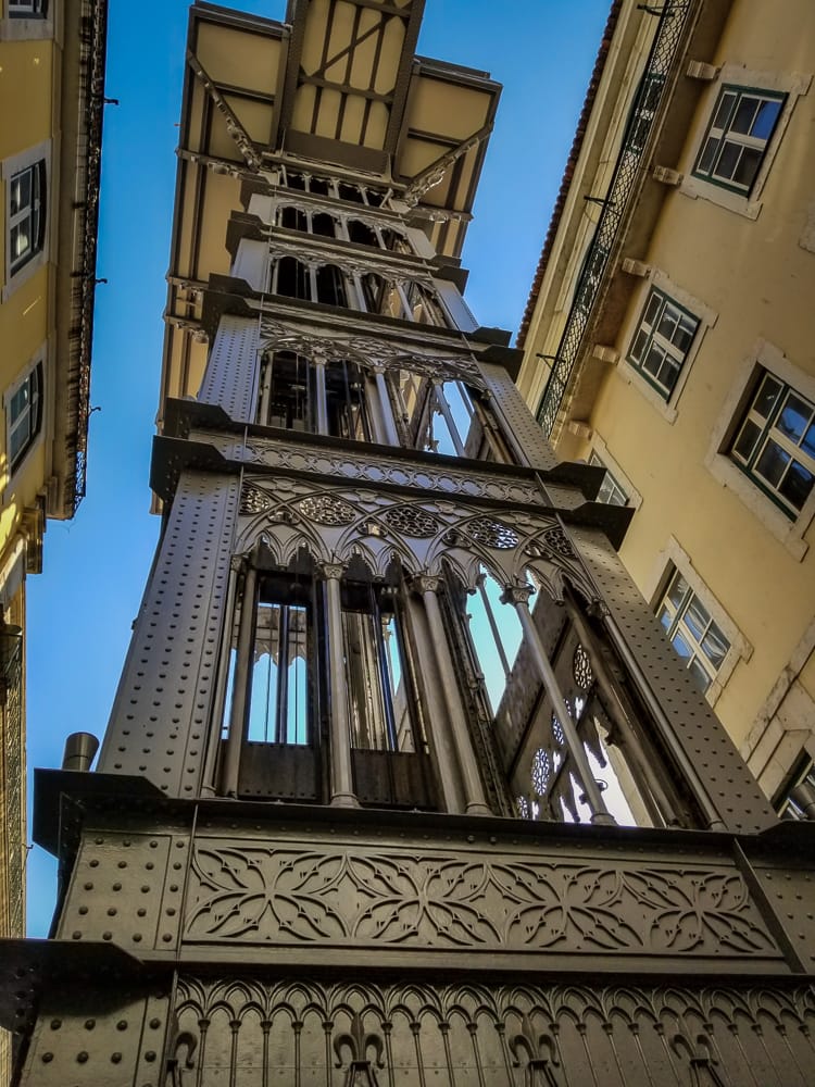 Santa Justa Elevator,Lisbon-25 Tips for Your First Trip to Lisbon, Portugal www.casualtravelist.com