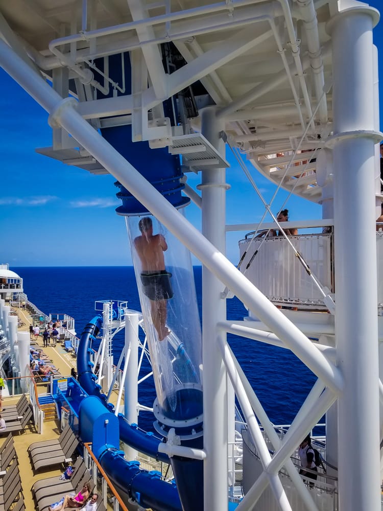 Waterslide on the Norwegian Bliss-The Norwegian Bliss: The Ultimate in Fun and Luxury at Sea www.casualtravelist.com