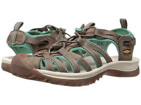 Keen Whisper-The Best Women's Sandals for Travel-Cute and Comfy Sandals for your Summer Vacation www.casualtravelist.com
