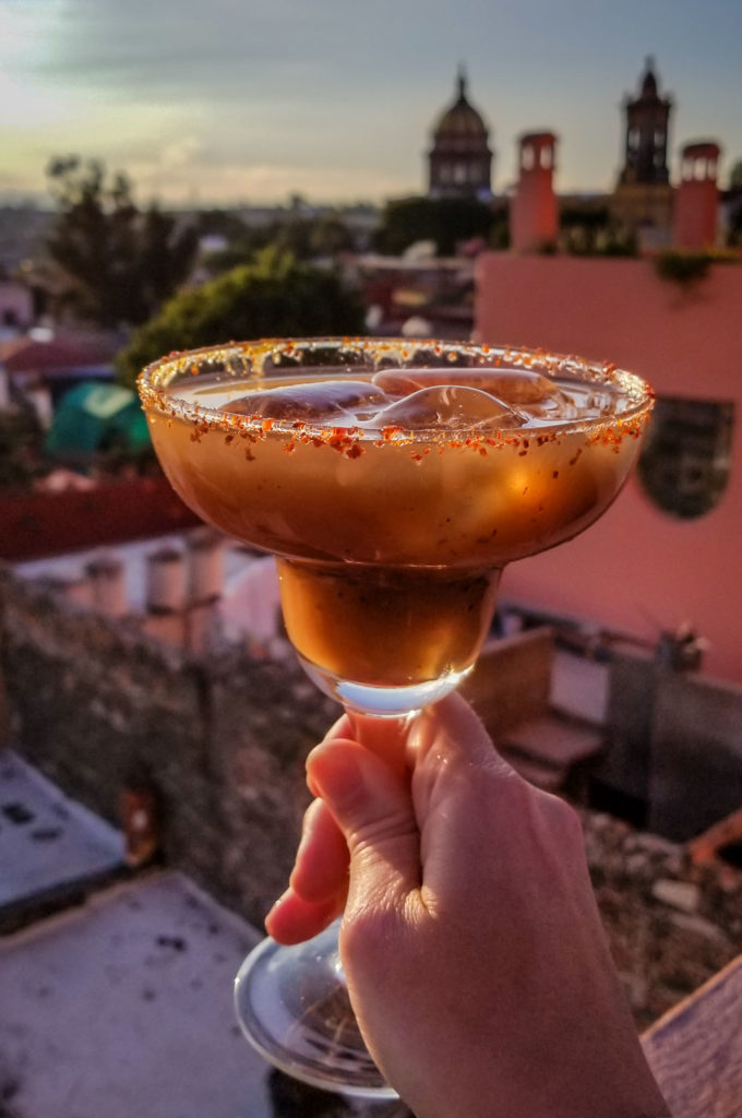 Tamarind Margarita at La Posadita - One Great Weekend : A Guide for Two Perfect Days in San Miguel de Allende www.casualtravelist.com