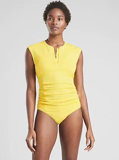 Athleta Pacifica Contour Tank - The Best  Women's Swimsuits for Travel- Stylish Swimwear for Women on the Go www.casualtravelist.com