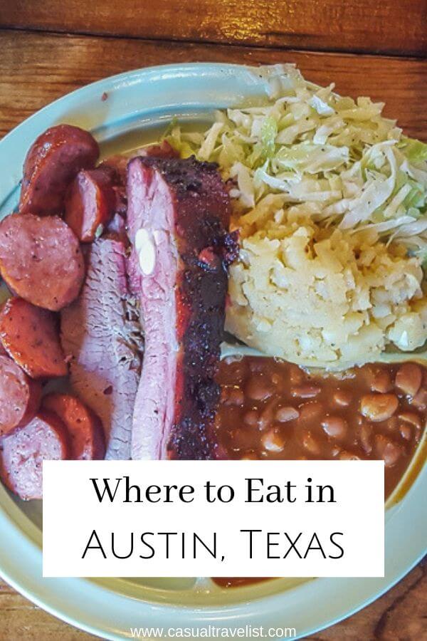 3 Meals - Where to Eat in Austin, Texas www.casualtravelist.com