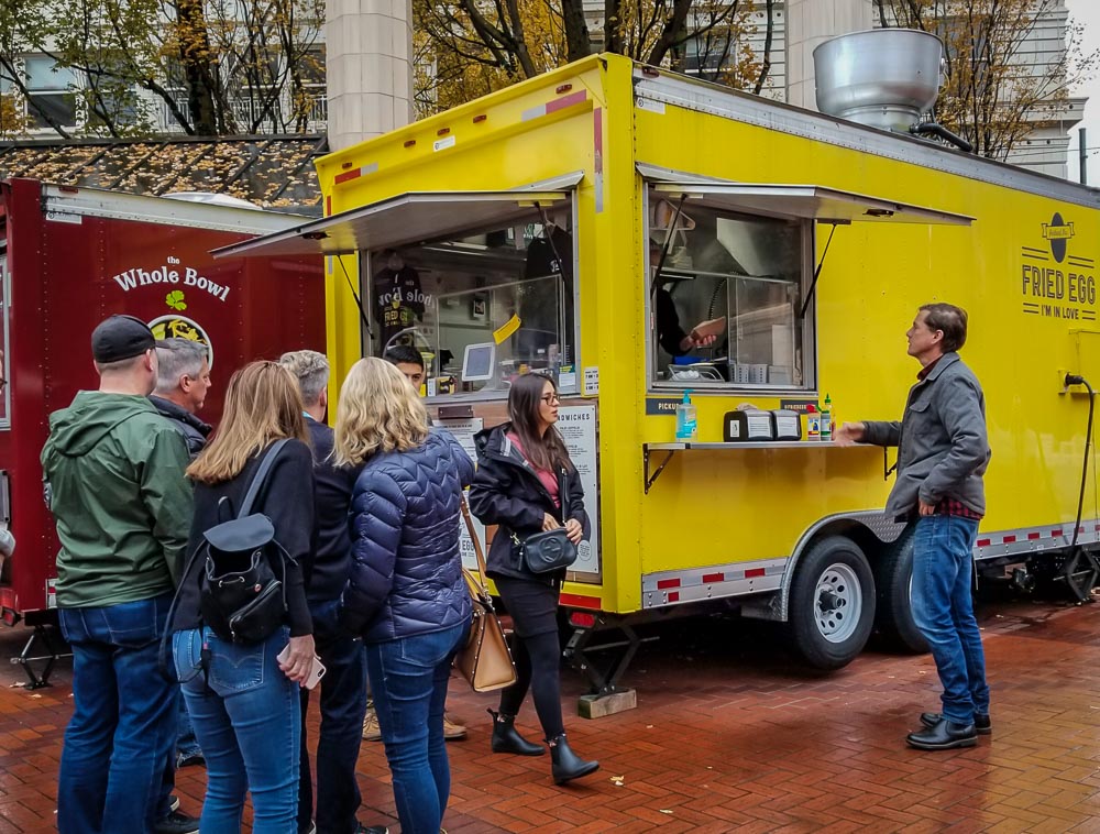 Food trucks in Portland- One Great Weekend - Your Guide for Two Perfect Days in Portland, Oregon www.casualtravelist.com