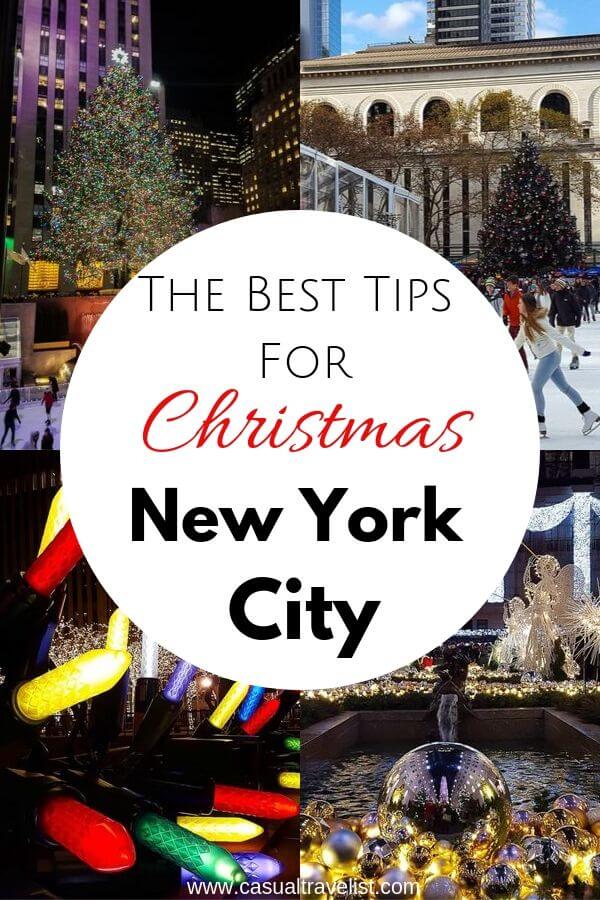 Top Tips for visiting New York City at Christmas - Casual Travelist