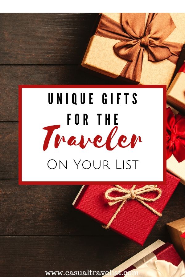 Holiday Gift Guide: Unique Travel Gifts for the Jetsetter on your List www.casualtravelist.com