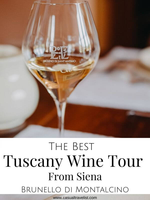 The Best Tuscany Wine Tour You Can Take From Siena www.casualtravelist.com