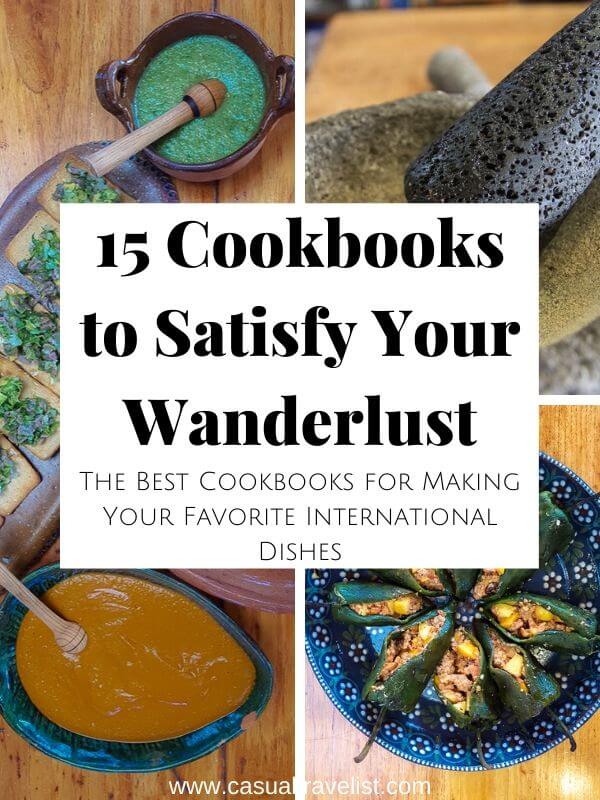 15 Cookbooks to Satisfy Your Wanderlust www.casualtravelist.com