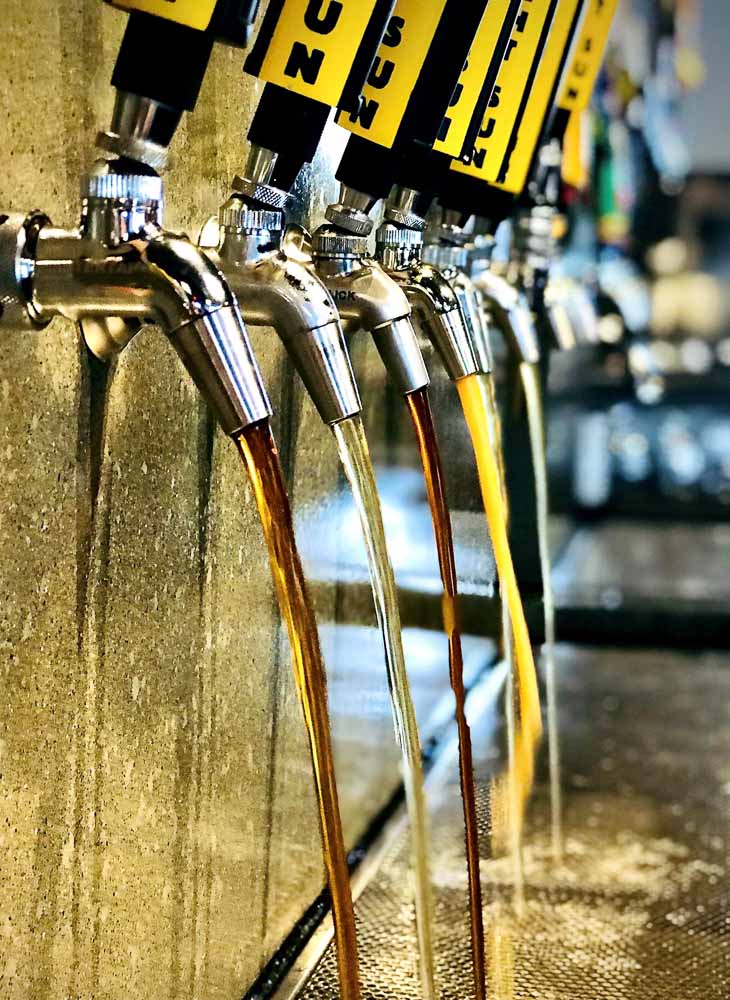 Tap Handles (pouring beer)