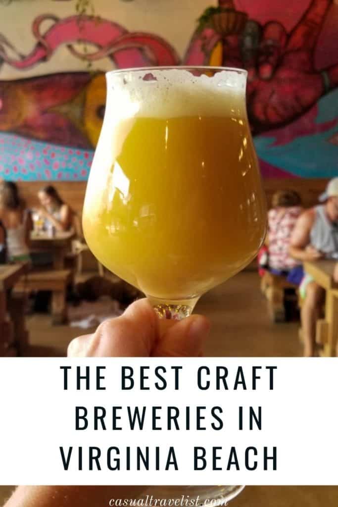 The Best Craft Breweries in Virginia Beach Pinterest Image