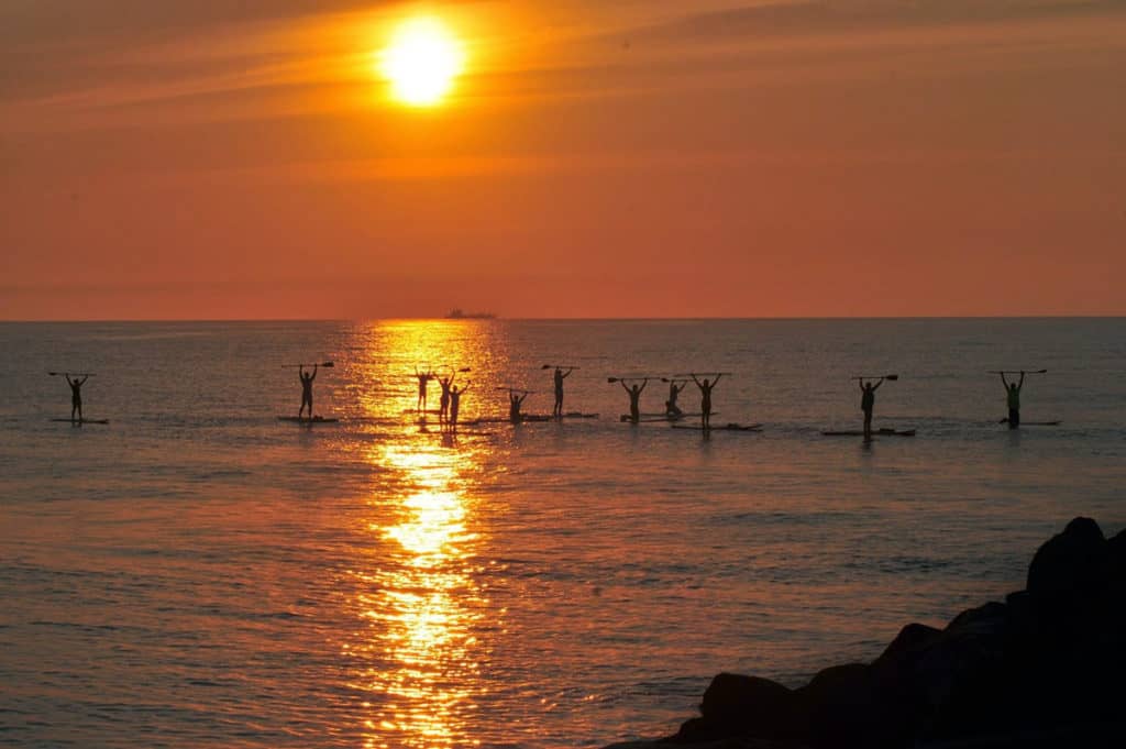 Virginia Beach - Stand Up Paddle sunrise