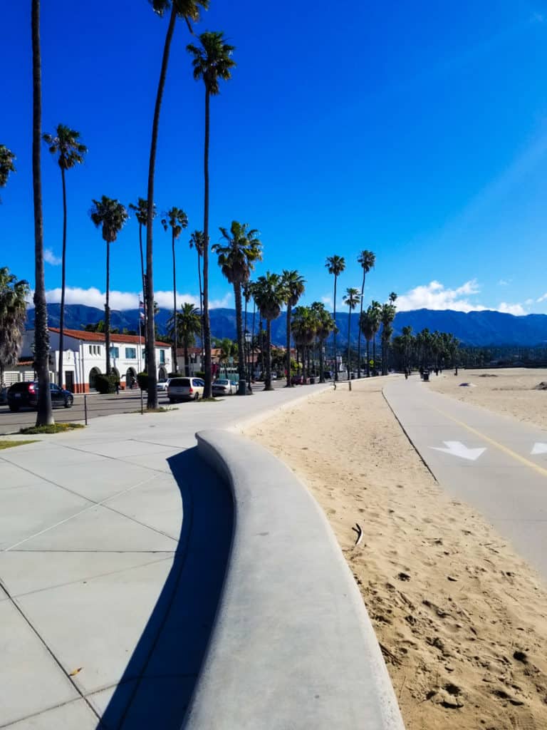 Santa Barbara - beach boardwalk