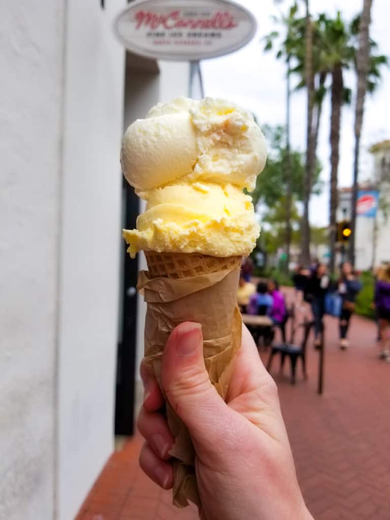 Santa Barbara - McConnell's Ice Cream