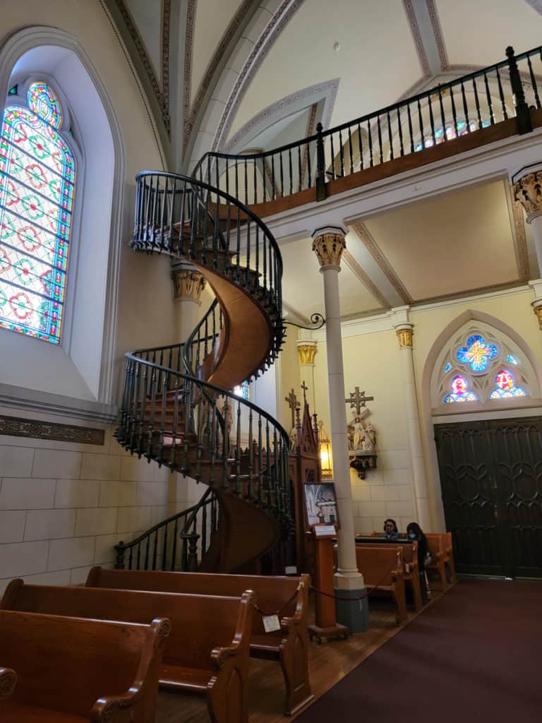 Santa Fe - Loretto Chapel spiral staircase