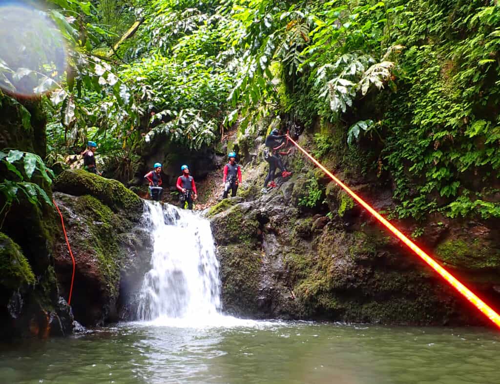 Sao Miguel, The Azores - canyoning 1